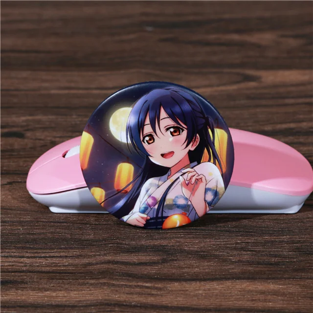 FFFPIN 5,8 см большая брошь Lovelive нагрудник Япония Аниме Любовь живой значок булавка монета Косака Хонока аясе Эли икона ткань украшение - Цвет: Model J