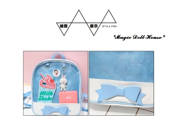 [MG625] NeoBlythe исходящие пакеты# цвет мороженого исходящий рюкзак подходит для Neoblythe 1:6 масштаб BJD мешок куклы
