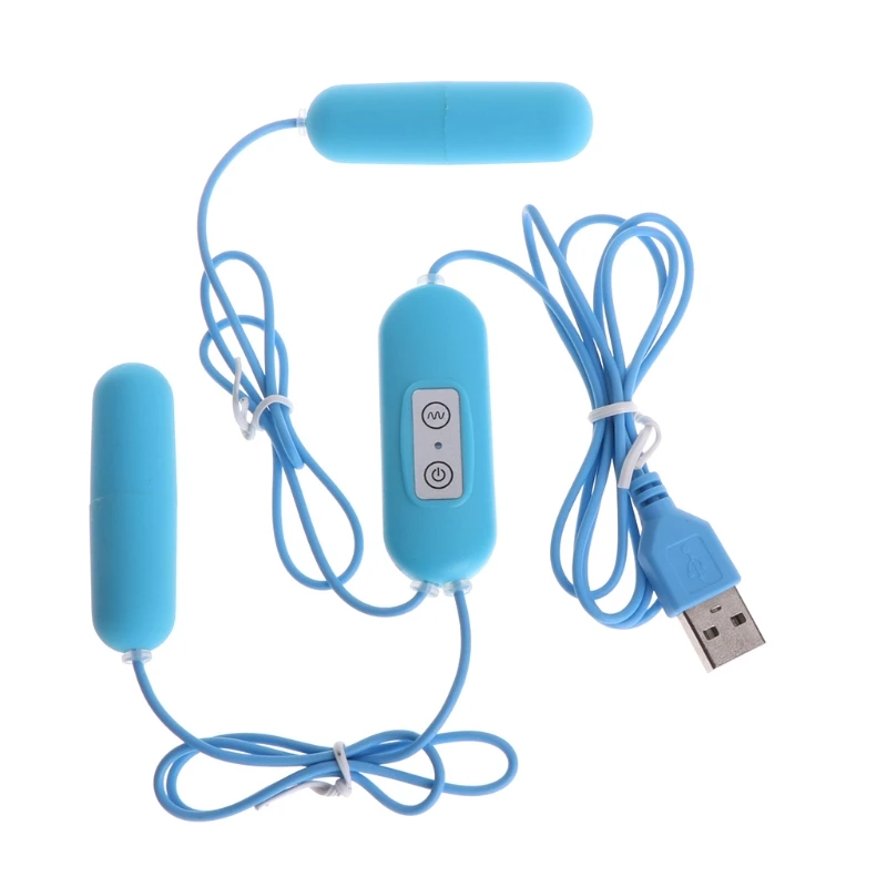 Waterproof Strong Vibrating Vibrator Usb Strong Speed Massager Sex Toy For Couple Dual Vibrating -2425