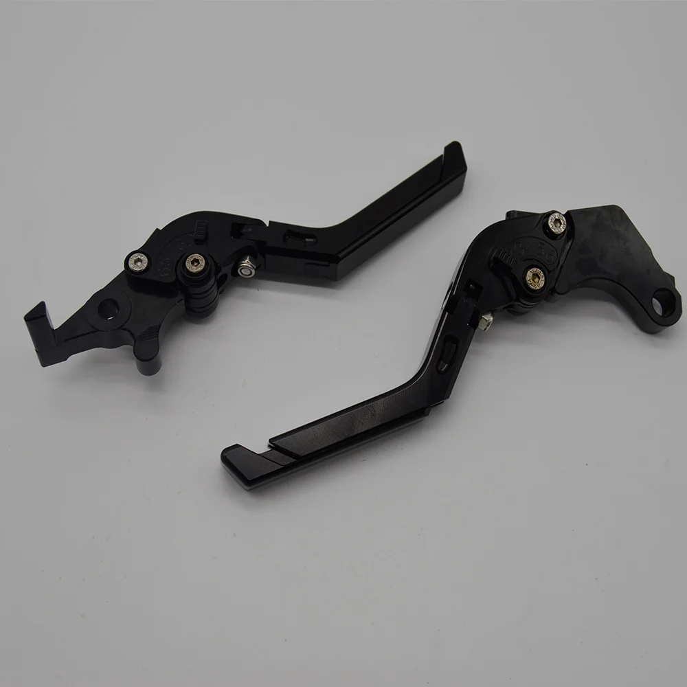 Новые мотоцикла с ЧПУ тормозные рычаги сцепления для Kawasaki ZR-7/S ZR7 ZR7S 1999-2003 2000 2001 2002 - Цвет: Black