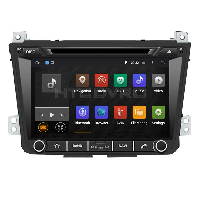 Sale YMODVHT 8inch 4GB Octa Core Android 9.0 7.1 Car DVD Player for Hyundai IX25 2014-  Auto RDS Radio Audio Video Stereo 12