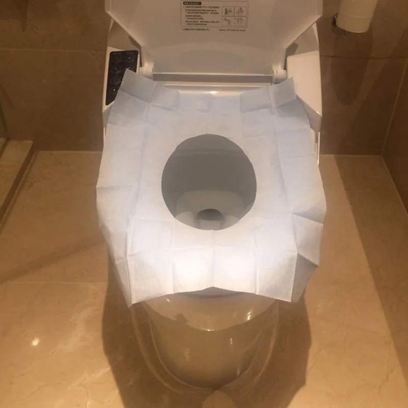 

10/50 Pcs Disposable Travel Toilet Seat Cover Toilet Paper Pad Waterproof SDF-SHIP