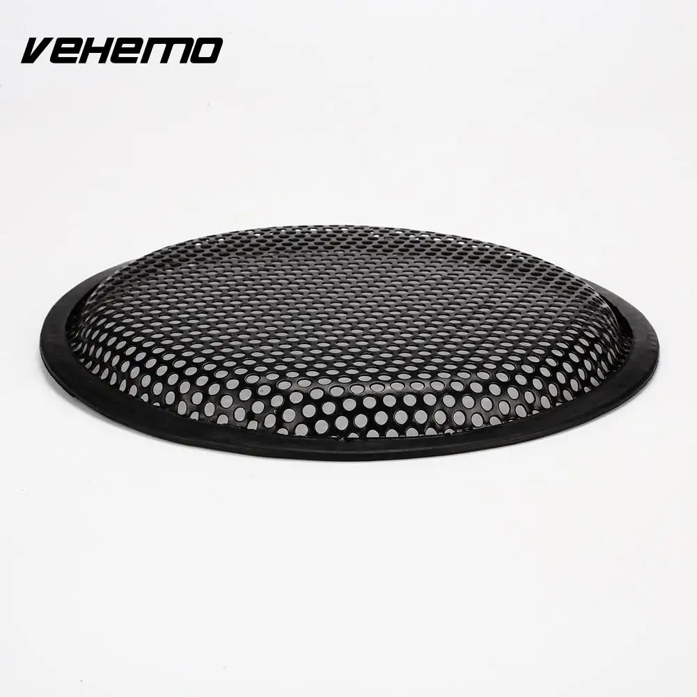 Vehemo 8/10/12 дюймов Гриль Универсальный 1 комплект аудио Динамик крышка Динамик аудио автомобиля Динамик Cover Protector