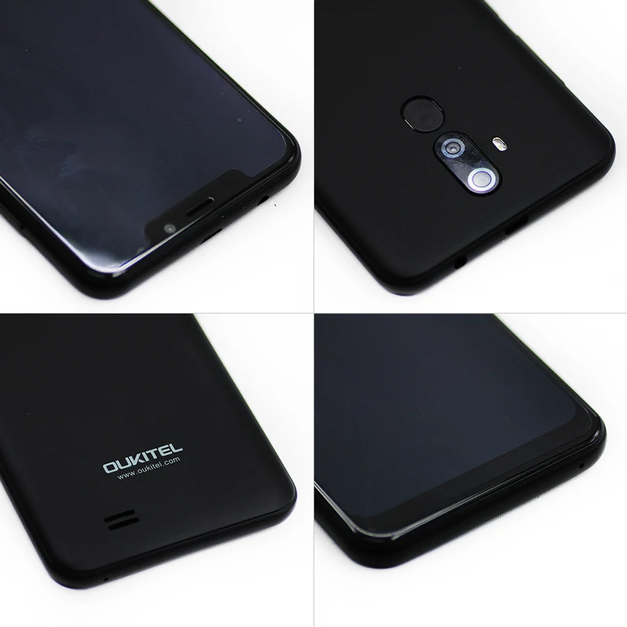 OUKITEL C12 Pro 4G 6,1" 19:9 Android 8,1 Face ID 3300 мАч MT6739 четырехъядерный 2 Гб ОЗУ 16 Гб ПЗУ 8МП+ 5Мп отпечаток пальца мобильный телефон