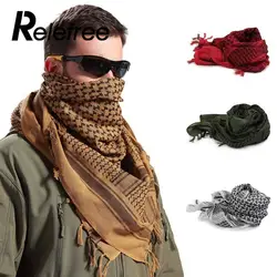 1 ПВС толстые мусульманский хиджаб шемаг Тактический пустынный арабские шарфы Для мужчин Для женщин зима ветреный Военная ветрозащитный