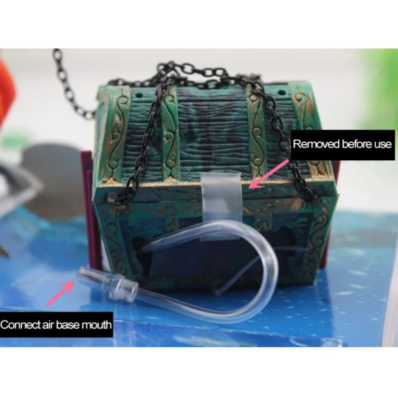 Mayitr Air Action Diver Hunter сундук с сокровищами украшение аквариума подводный Пейзаж украшения