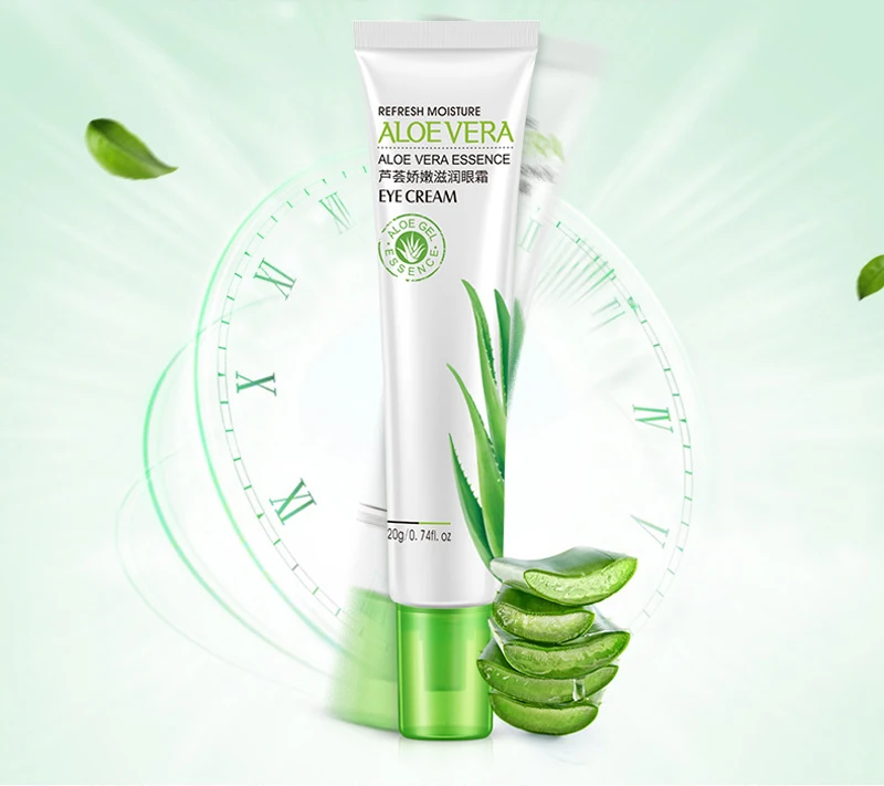 

BIOAQUA Nature Aloe Vera Anti Wrinkle Eye Cream Anti-Aging Black Circle Moisturizing Anti Puffiness Lift Firming Cream Eye Care