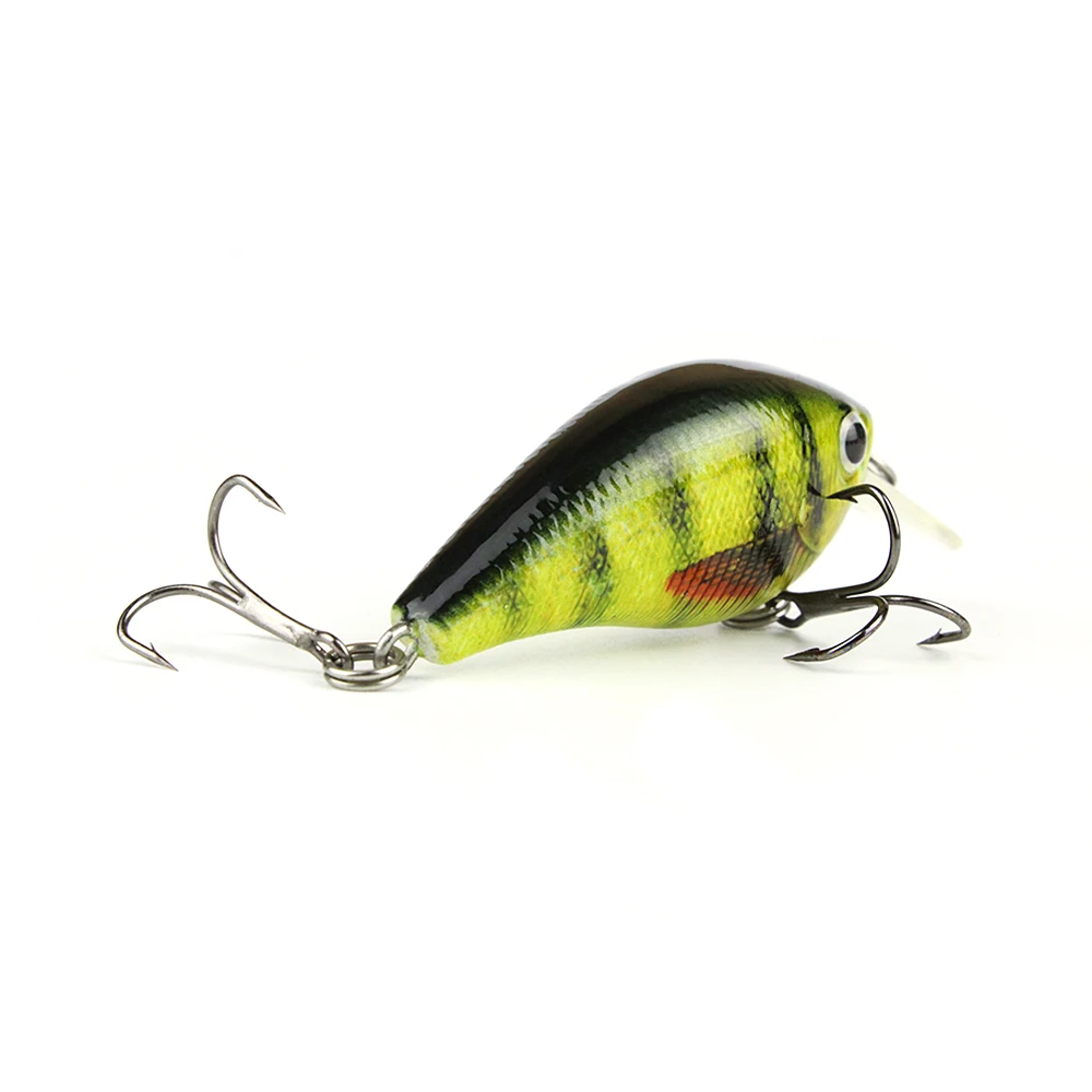 5 Цвет 2." /6.4 г Небольшой Бионический Crankbait Realistice Реалистичного Рыболовную Приманку Наживки Классический Текстура Воблер Снасти песка HML08