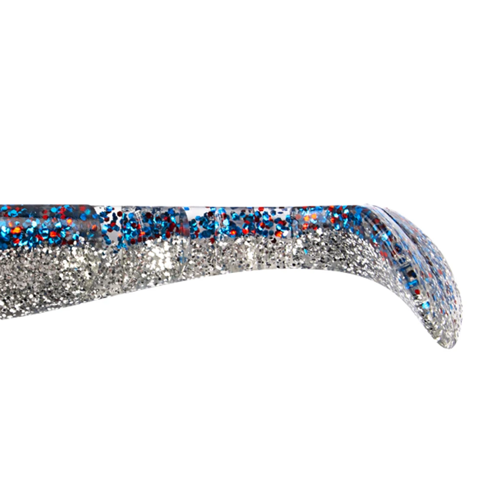 6pcs Swimbaits Minnow/Shad Paddle Tail Worms Soft Fishing Lures Baits for Saltwater and Freshwater Bass Trout Walleye Lure