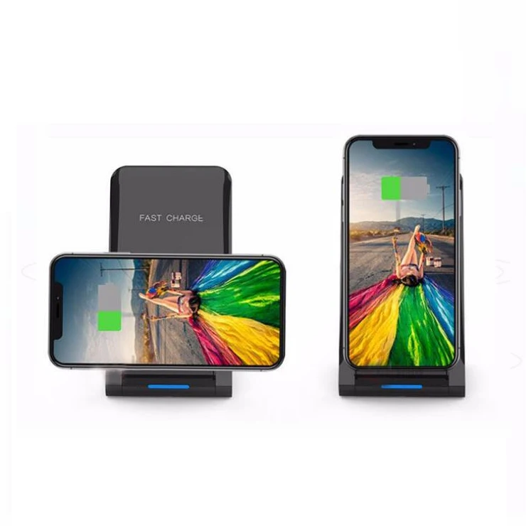 QI быстро Беспроводной Зарядное устройство Быстрая зарядка для iPhone X 8 8 плюс Беспроводной зарядного устройства для samsung Galaxy S8 S8 плюс S7 край S6 Примечание 8