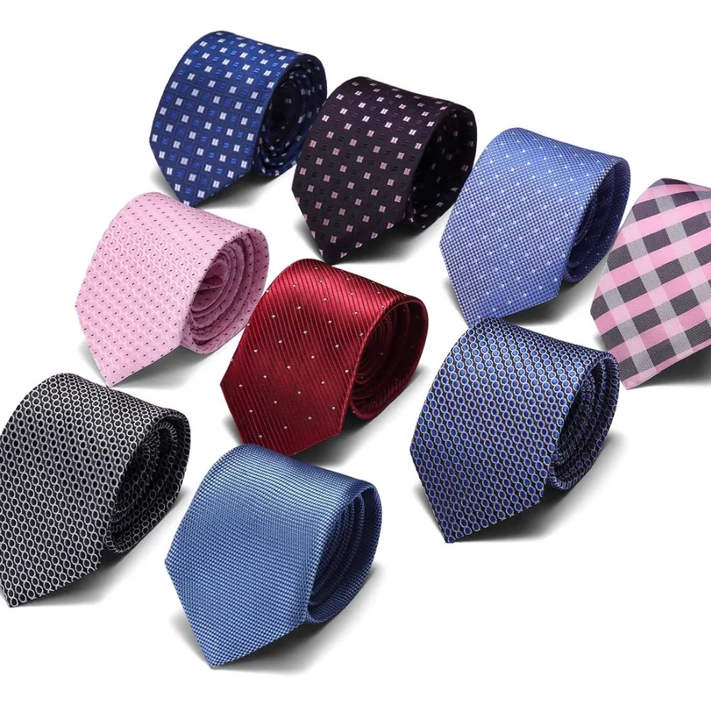 

2019 new classic plaid mens luxury silk men ties checked plaid formal business wedding british plaid cravatte seta 7.5cm necktie