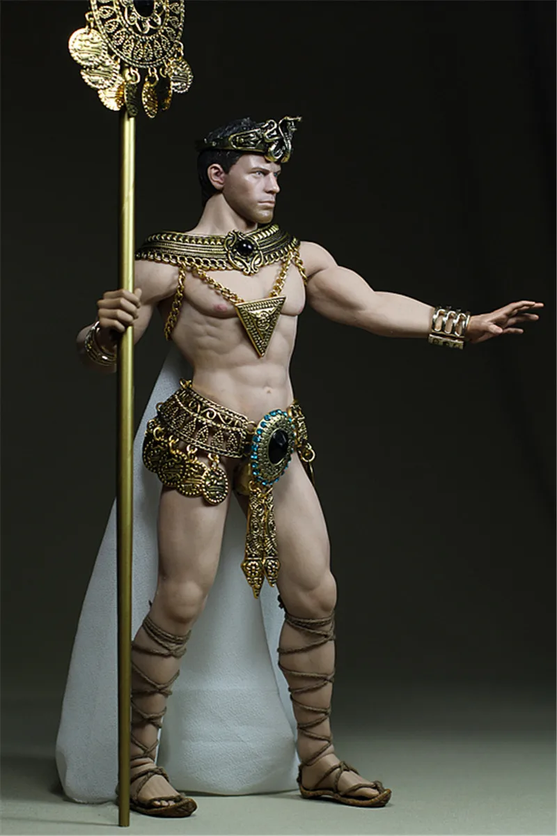 Mnotht 1/6 Prince Egypt мантия на плече Металлическая Модель трусов Мужская одежда для солдат игрушка подходит PH стальная Кость Клей для фигурки