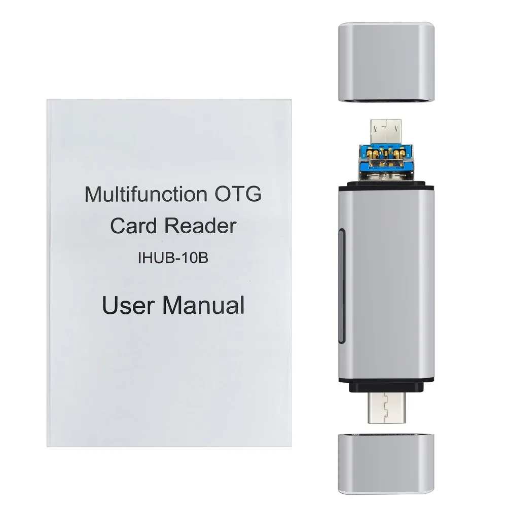PROSTER 3-in-1 Тип C OTG кардридер с USB женский интерфейс для ПК USB 2,0 считывание карт памяти TF адаптер компьютера