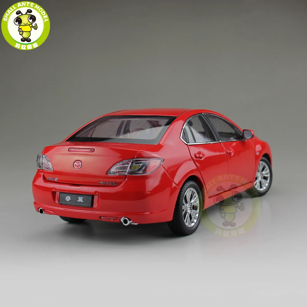 1/18 Mazda 6 седан литая под давлением металлическая модель автомобиля игрушка мальчик девочка Коллекция подарков красный