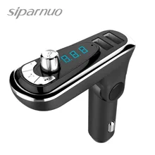 Bluetooth FM Transmitter Car MP3 Audio Player Wireless FM Modulator Hands-free Calls Car Kit Dual USB Charger Display Window Bluetooth FM Transmitter Car MP3 Audio Player Wireless FM Modulator Hands-free Calls Car Kit Dual USB Charger Display Window