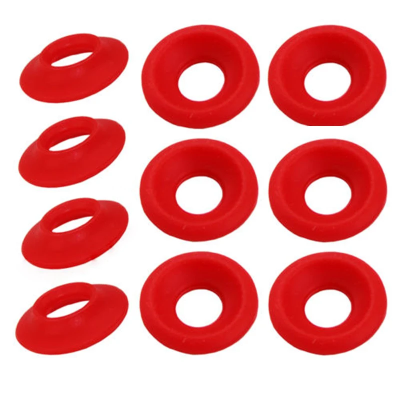 25X Резиновые Прокладки Шайбы уплотнительные кольца уплотнения спины водонепроницаемый для Grolsch EZ cap - Цвет: Red