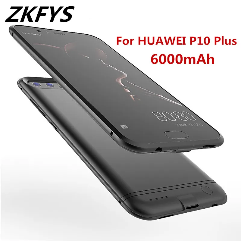 Чехол для аккумулятора s для HUAWEI P10 Plus, портативный внешний аккумулятор, чехол для зарядки аккумулятора, 6000 мА/ч, внешний аккумулятор, зарядное устройство, чехол
