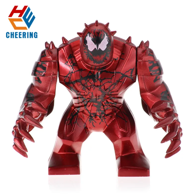 20Pcs Super Heroes 7CM Big Size Wolverine Toxin Venom Model Building Blocks Figures Best Gift For Children PG8139