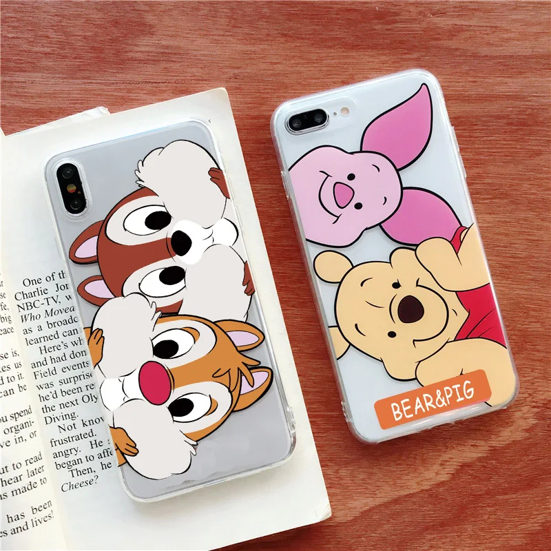 

Animal Cartoon Cute Back Cover For iPhone X For iPhone XS Max XR Case For iPhone 5 5S S SE 8 7 11 6 6S Plus 4 Case Soft TPU Capa