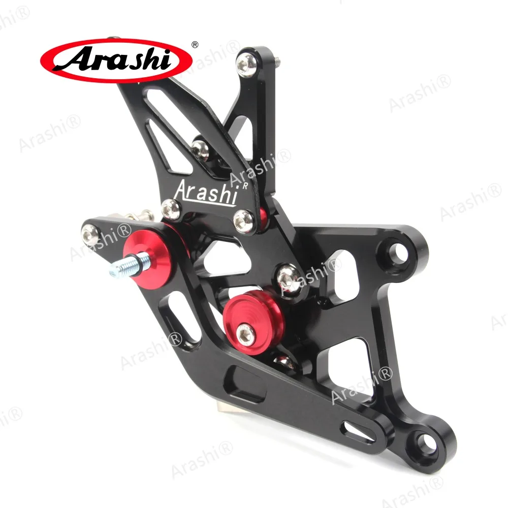 Arashi CNC Rearset для HONDA CBR300R- подставка для ног Rider Регулируемые подножки двигателя CBR 300 R CBR300 300R