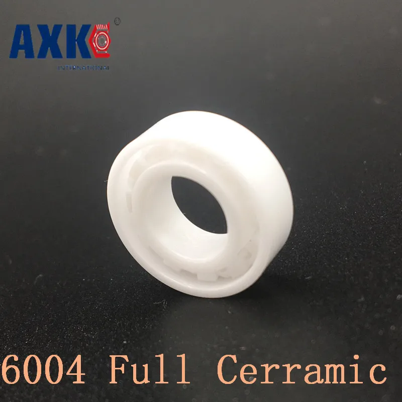 Подшипник Rodamientos Axk 6004 полный Cerramic(1 шт.) 20*42*12 мм Zro2 Материал 6004ce все циркония Керамика-упорные шариковые подшипники