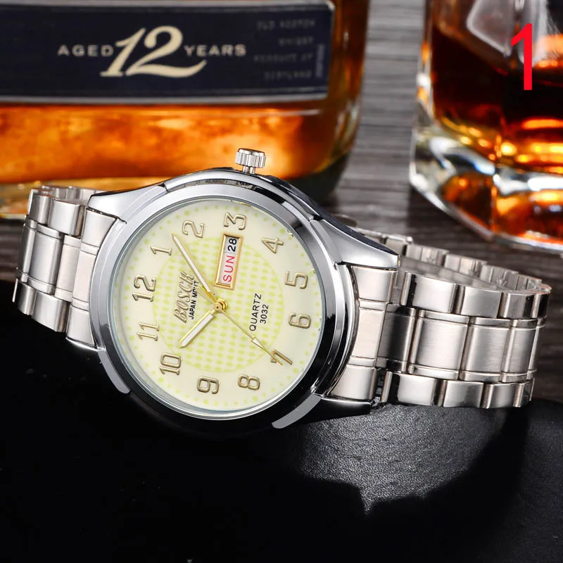 

2019 new watch men's waterproof fashion Korean version of the simple casual student quartz watch non-mechanical