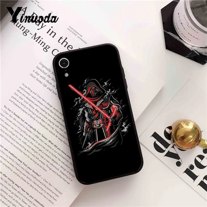 Yinuoda Star wars детский Coque Shell чехол для iPhone X XS MAX 6 6 S 7 7 plus 8 8 Plus 5 5S XR Coque Shell Fundas Capa