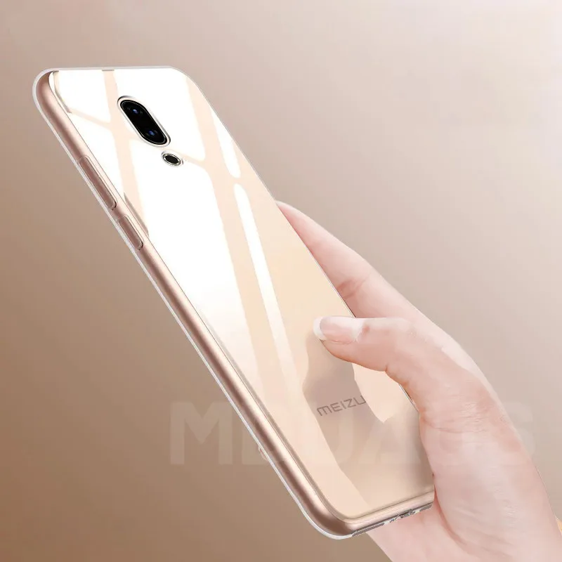 Ультратонкий Мягкий Прозрачный чехол из ТПУ для Meizu 16 th 15 Plus Lite 16X Pro 6 7 Plus M6 M5 M3 Note M6S M5S M3S M15 чехол s Чехол