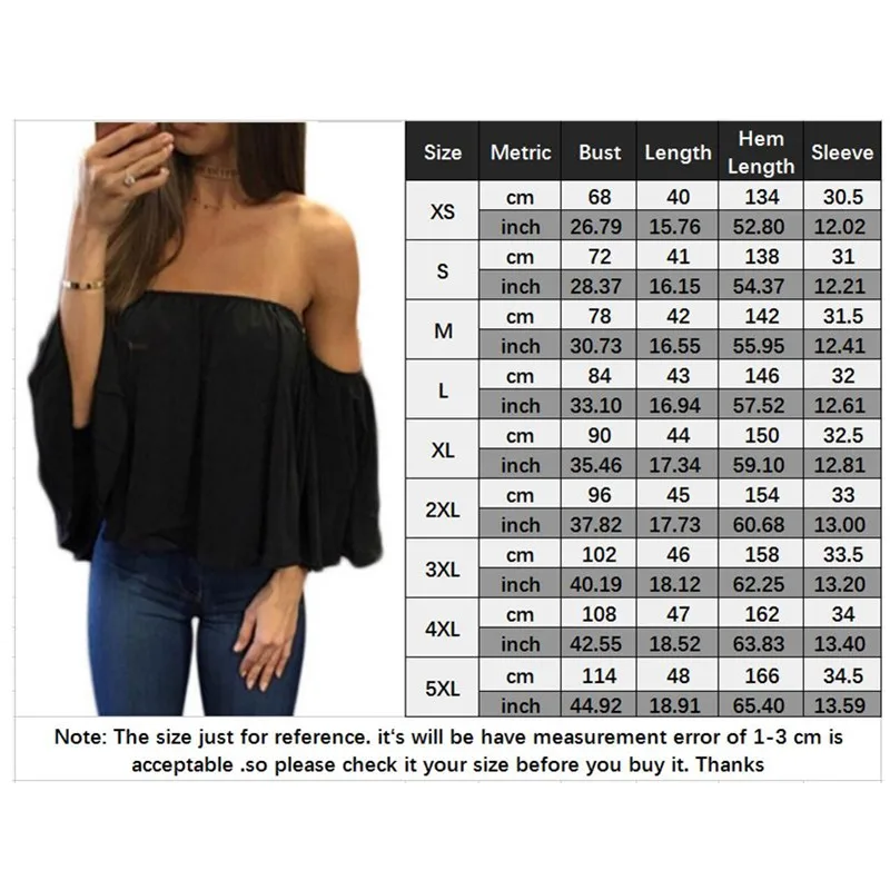 5XL New Womens Tops Fashion 2019 Women Summer Chiffon Blouse Sexy Off Shoulder Flare Sleeve Casual Shirt Black White Plus Size 5XL New Womens Tops Fashion 2019 Women Summer Chiffon Blouse Sexy Off Shoulder Flare Sleeve Casual Shirt Black White Plus Size