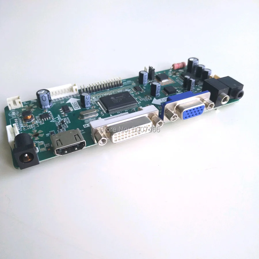 Для B140XTN01.3 B140XW04 V0 HDMI+ VGA+ DVI M. NT68676 карта контроллера дисплея 1" 1366*768 светодиодный ноутбук панель W светодиодный LVDS 40Pin DIY комплект