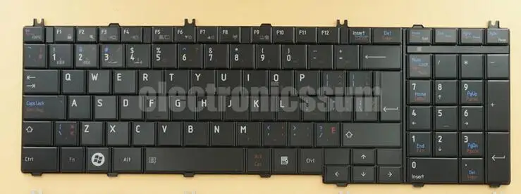 Клавиатура для ноутбука Toshiba Satellite Pro C650 C660 C655 Qosmio X200 X205 X300 X305 канадский/Греческий/арабский/чешский /португальский