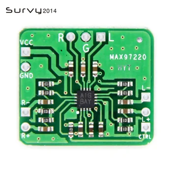 

1pcs Power amplifier board MAX97220 differential to balanced single-ended output amp HIFI input 2.5 ~ 5.5V