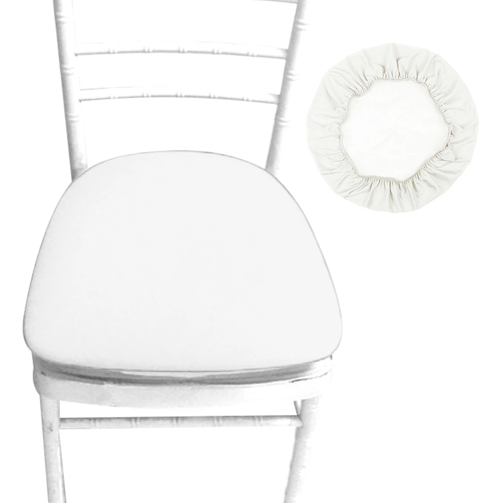 4pcs High Quality Removable Elastic Stretch Chair Cover Slipcovers Spandex Chair Seat Covers Dust Cover Wedding Party Home Use