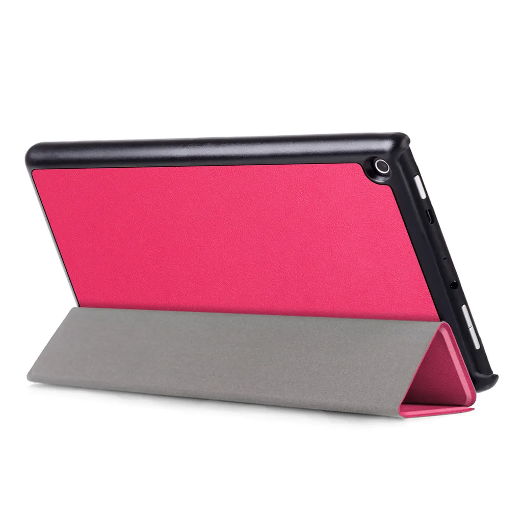 Чехол ZGPAX для Amazon Kindle Fire HD8 Sleep Wake Ultra Slim Trifold кожаный чехол крышка для планшета подставки чехол держатель z70