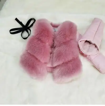 lotus pink Осенне-зимнее пальто для детей; куртка с капюшоном и воротником; manteau hiver; коллекция года; детская утепленная верхняя одежда из искусственного меха; S893 - Цвет: lotus pink