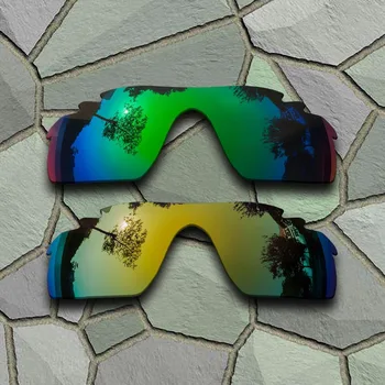 

Jade Green&Yellow Golden Sunglasses Polarized Replacement Lenses for Radarlock Path Vented