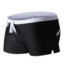 austinBem High Quality Mens Sexy Swimwear Swimsuits Swimsuits Boxer Shorts Trunks Swimming Surf Board Shorts
