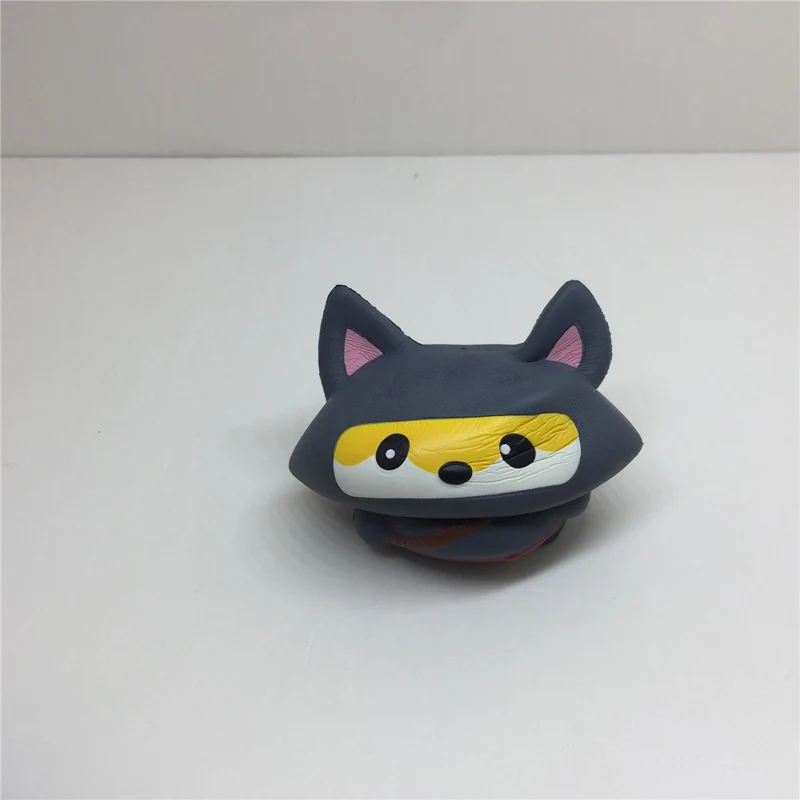 Новые животные Jumbo 13 см Kawaii Ninja Мягкая панда/медведь/лиса хлеб мягкие замедлить рост весело малыш игрушечные лошадки сладкий Шарм мультфильм торт опт