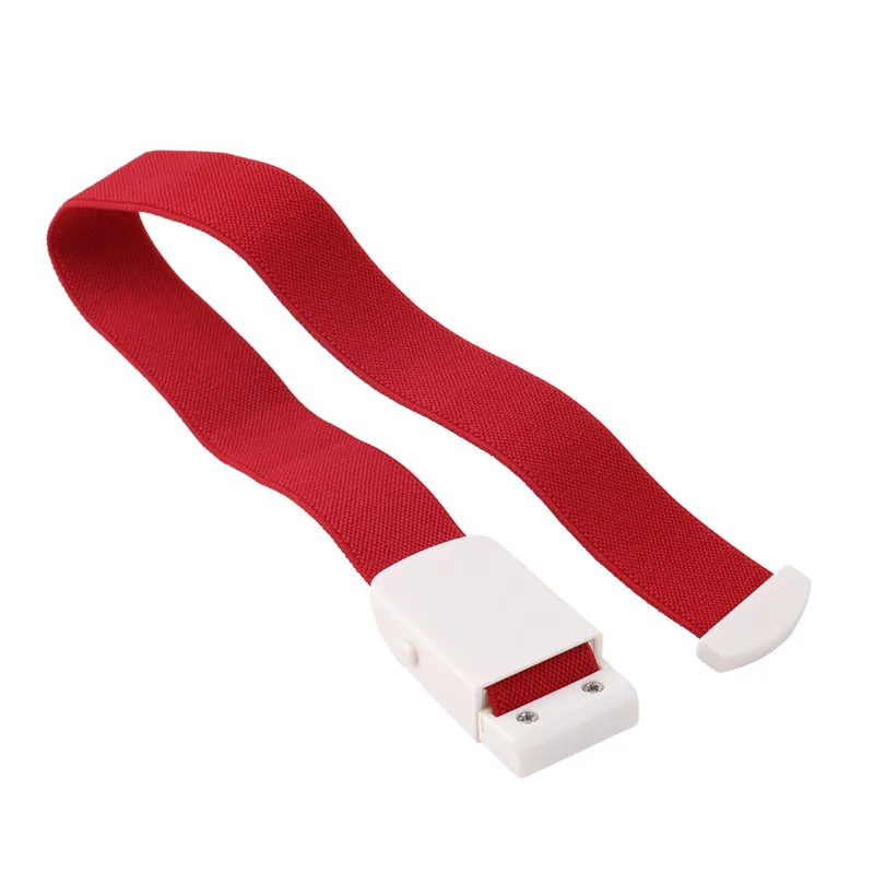 red 1 шт. Быстрый Медленный выпуск медицинский фельдшер спорт аварийная пряжка-жгут 2,4*40 см пластик ABS Жгут дропшиппинг - Цвет: red