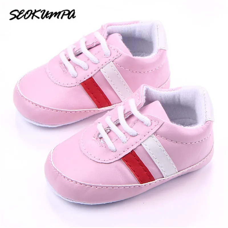 Nuevo lienzo Bebé Deporte Zapatos recién nacido niños niñas en primer lugar los caminantes Infantil Niño de suela suave Prewalker zapatillas de deporte para 0-18 M Nuevo lienzo Bebé Deporte Zapatos recién nacido niños niñas en primer lugar los caminantes Infantil Niño de suela suave Prewalker zapatillas de deporte para 0-18 M