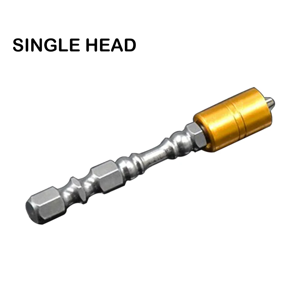 single head Сильный магнитный 65 мм отвертка бит Крестовая головка электрическая отвертка один винт с двойной головкой отвертка Phillips винт - Цвет: single head