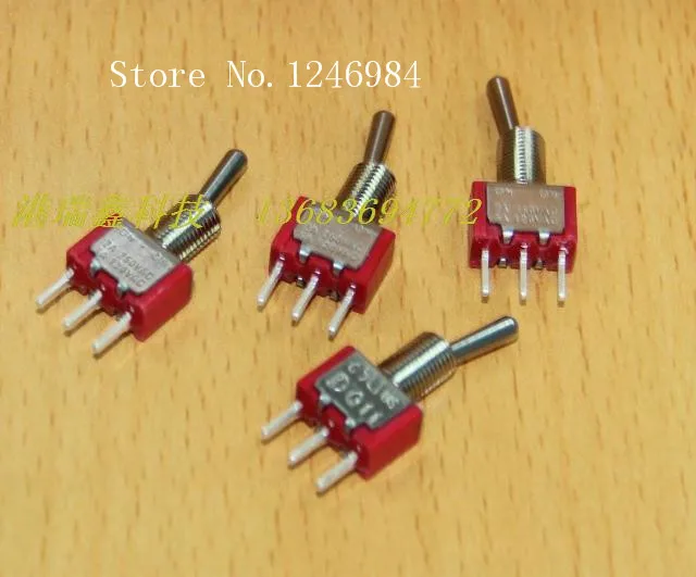 [SA] T8013C одиночный штатив Error source M6.35 контактный тумблер переключатель Q11 1MS1 Deli Wei- 100 шт/лот