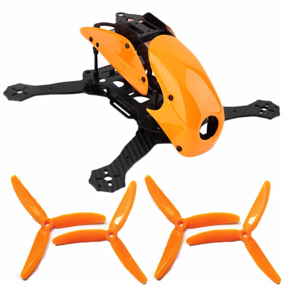 $23.99 1PCS Robocat RC 4Axis Full Carbon Fiber Racing Mini Quad Quadcopter Frame with Hood Cover Pa