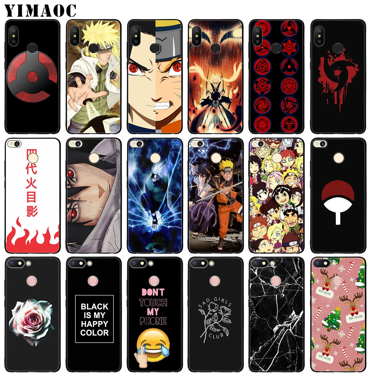 YIMAOC Hokage Naruto Kakashi Мягкий силиконовый чехол для телефона Xiaomi MI 10 9 9T CC9 CC9E A3 Pro 8 SE A2 Lite A1