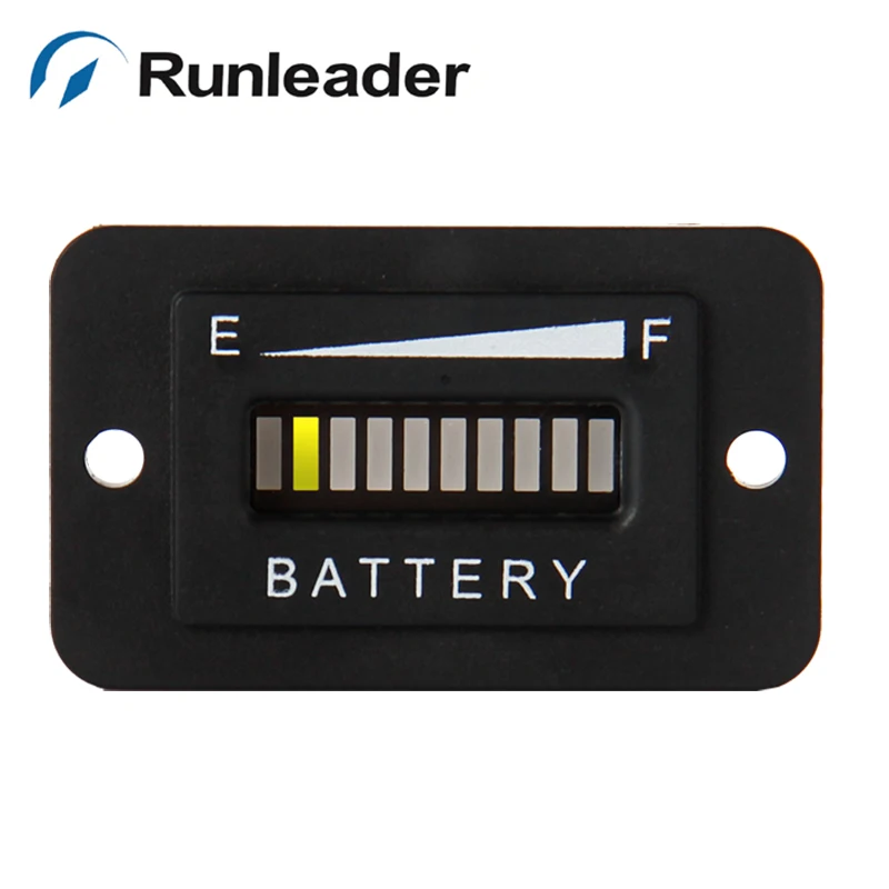 RL-BI003 Runleader светодиодный индикатор заряда аккумулятора для гольф-карт Мотоцикл лодка морской ATV 36 В