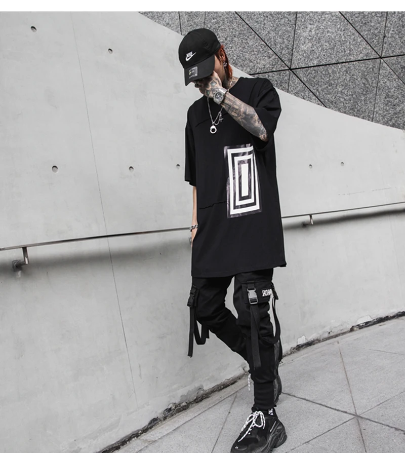  Korean Oversized Shirt Men Thin Summer Hawaiian Hip Hop Printed Shirts Mens   (12)