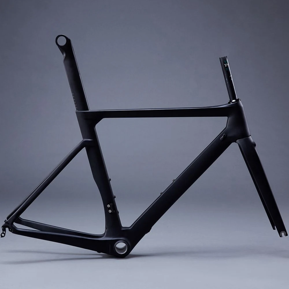Sale Carbon AERO Road Bike Frame Bicycle Avenger Logo R8 UD Matt Blue Painting  BB86 Bottom Bracket 7