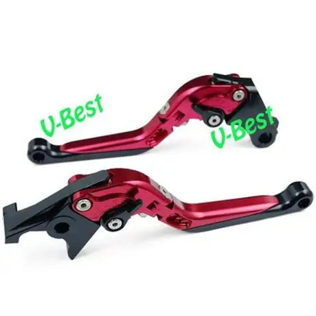 

CNC 6 Position Folding Foldable Extendable Brake Clutch Lever for Kawasaki  KLV1000 alle