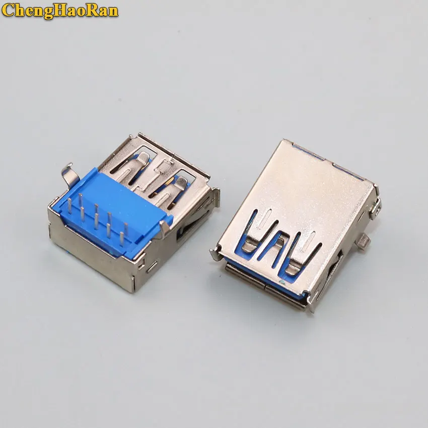 ChengHaoRan 2 stücke USB 3.0 3 USB Jack stecker Port Buchse Buchse einbaubuchse für DELL PC Laptop – Detail 1
