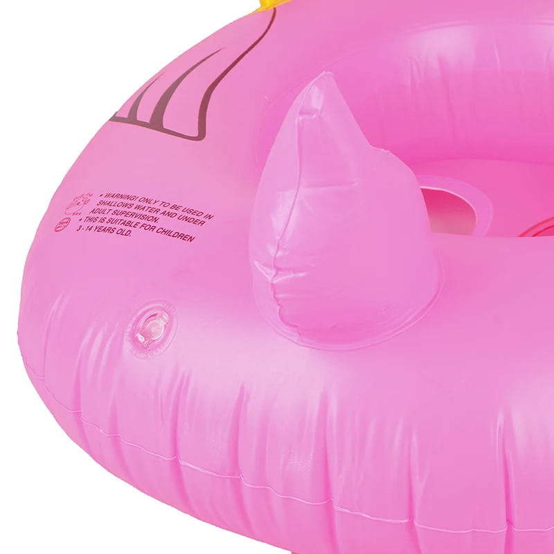 Baby seat float swimming ring inflatable flamingo pool float swimming toys